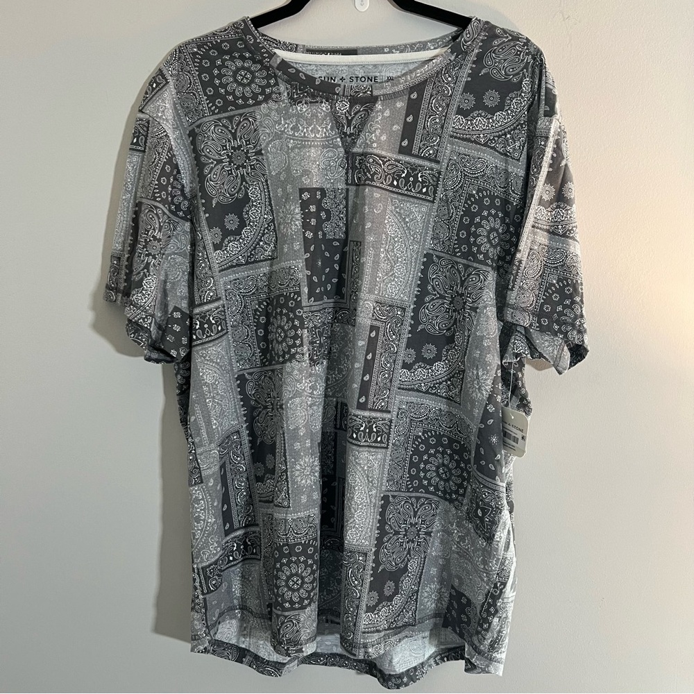 Sun + Stone Gray Men’s Shirt
